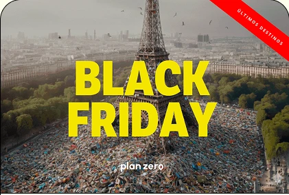 Campaña Black Friday con propósito para Plan Zero